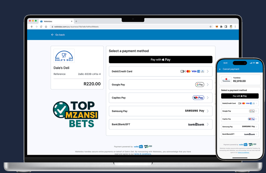 Top Mzansi Bets Wallet Doc